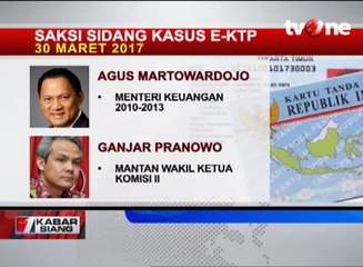 Profil ke-10 Saksi Sidang Kasus E-KTP 30 Maret 2017