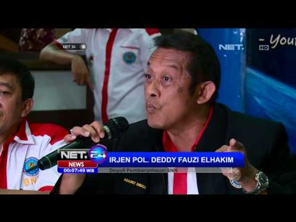 BNN Amankan Narkoba Bernilai Ratusan Miliar - NET24