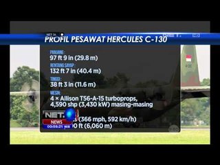 Sejarah Pesawat Hercules C 130 di Indonesia - NET24