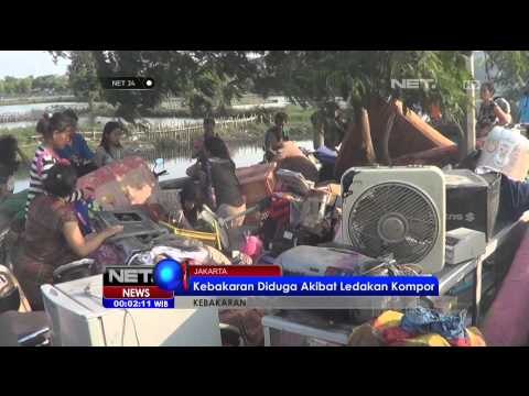 Kebakaran Ratusan Rumah di Penjaringan Jakarta Utara - NET24