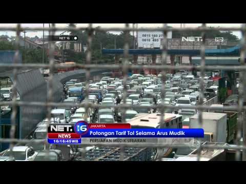 Potongan Tarif Tol Selama Arus Mudik - NET16