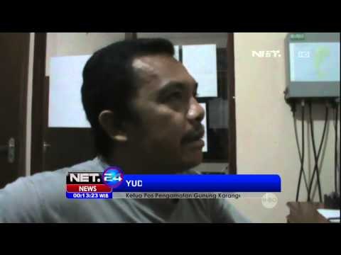 Aktifitas Gunung Karangetang meningkat, muntahan lava terus terjadi - NET24