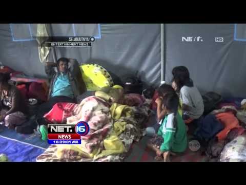 Kondisi posko pengungsi bencana Sinabung menghawatirkan - NET16