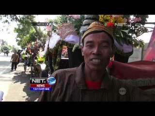 Kereta Kencana Jemput Mempelai Gibran dan Selvie - NET12