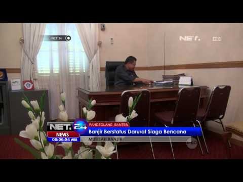 Status Darurat Siaga Bencana Banjir di Pandeglang -NET24