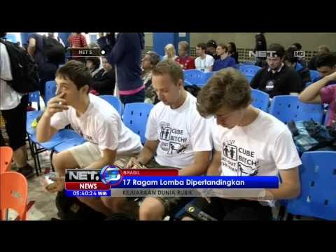 Kemeriahan Kejuaraan Dunia Rubik di Brasil - NET5