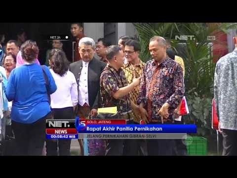 Rapat Panitia Pernikahan Putra Presiden Jokowi - NET24