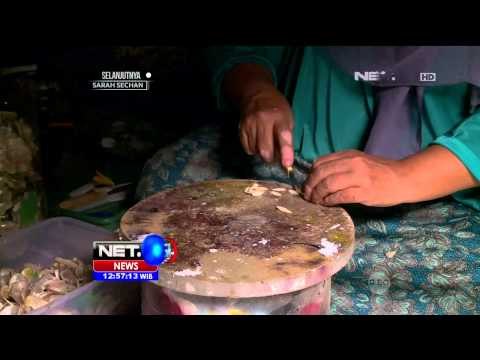 Kreasi Bunga Berbahan Kulit Bawang - NET12