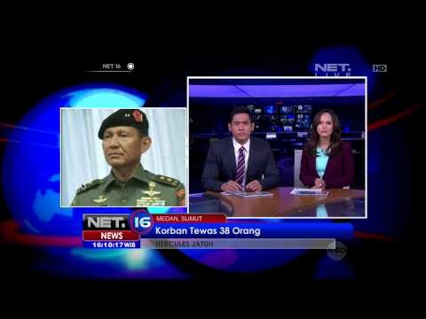 Phonner Mayjen Fuad Basya Terkait Jatuhnya Pesawat Hercules - NET16