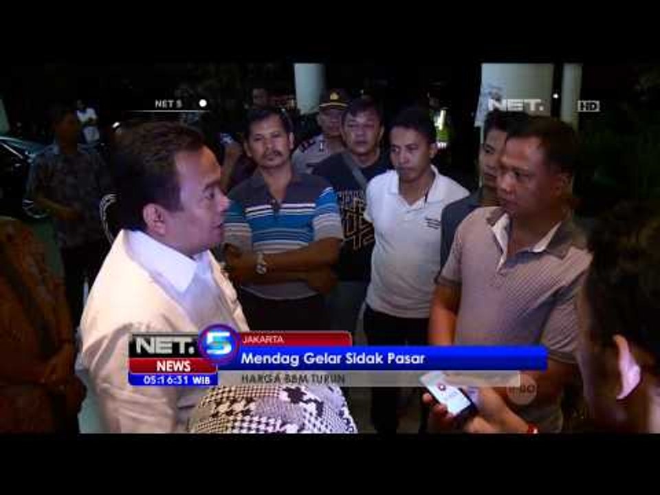 Menteri Perdagangan Sidak Pasar Induk - NET5