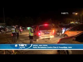 Puluhan Ribu Pemudik Terjebak di Tol Pejagan - NET24
