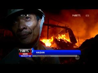 Kebakaran Gudang Plastik yang Menjalar ke Kantor Komnas PA   NET24