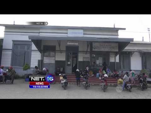Puluhan Petugas Evakuasi Kereta Api Anjlok di Serang - NET16