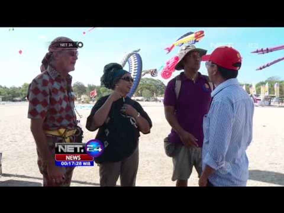 Ribuan Layang Layang Meriahkan Kite Festival International di Bali - NET24