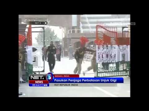 Hari Republik diperingati di Wagah India berbagai pertunjukan budaya menarik - NET5