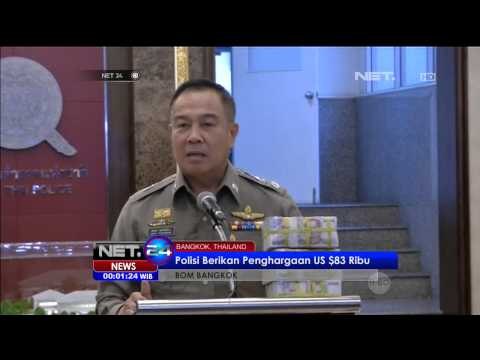 Kepala Kepolisian Thailand Memberikan Penghargaan Jajaranya Menangkap Diduga Pengeboman - NET24