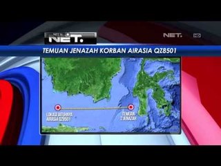 Download Video: Ditemukan 6 Jenazah yang Diduga Kuat Korban AirAsia di Perairan Majene - NET16