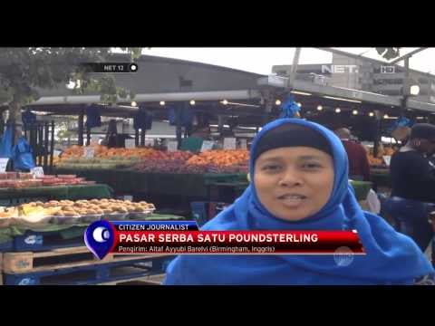 Pasar Serba Satu Poundsterling di Birmingham Inggris - NET12