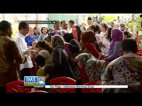 Presiden Jokowi Blusukan Bagikan Ratusan Paket Sembako - IMS