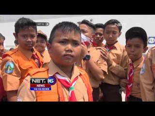 Puluhan Pelajar di Malang Ikuti Simulasi Kebakaran - NET16