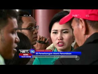 Download Video: Puluhan Penerbangan Dibatalkan Akibat Kebakaran Bandara Soekarno Hatta - NET16