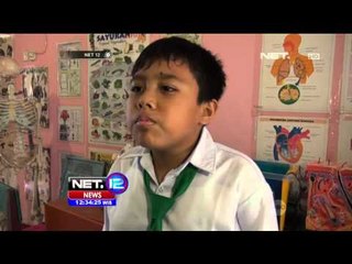 Siswa SD Asal Semarang Temukan Alat Pendeteksi Beban Tas - NET12