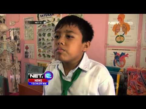 Siswa SD Asal Semarang Temukan Alat Pendeteksi Beban Tas - NET12