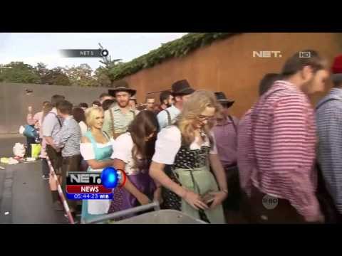 Ratusan Orang Berkostum Bavaria Meriahkan Festival Oktoberfest di Jerman - NET5