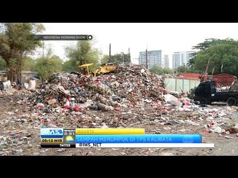Sampah Menumpuk di TPS Kalibata - IMS