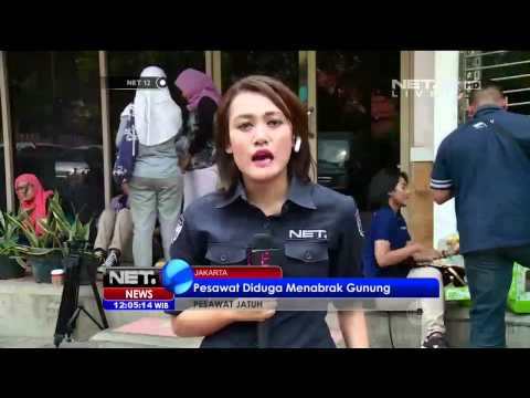 Live Report Dari Posko Trigana Air di Kalimalang Jakarta - NEt12