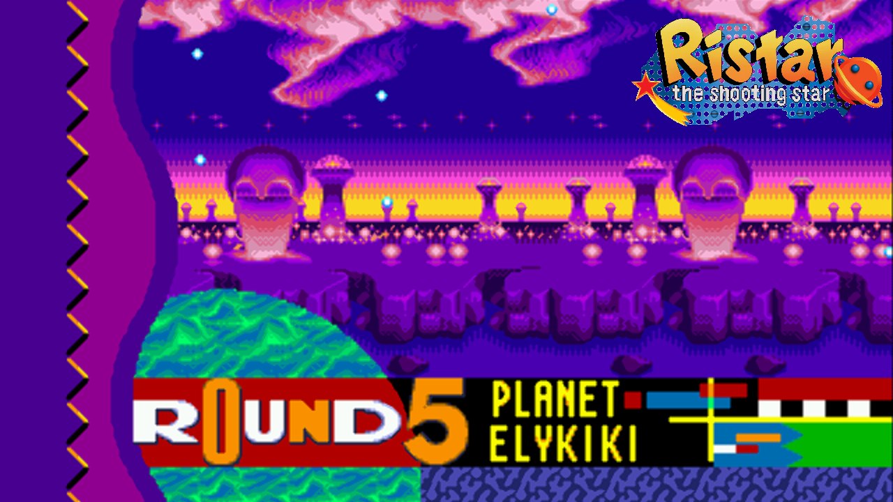 Ristar: The Shooting Star - Round 5, Planet Elykiki
