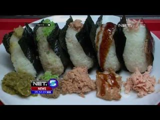 Rice Ball Mirip Sushi di Amerika - NET5
