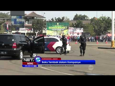 Jelang Pilkada Serentak 2015 Simulasi Pengamanan - NET5