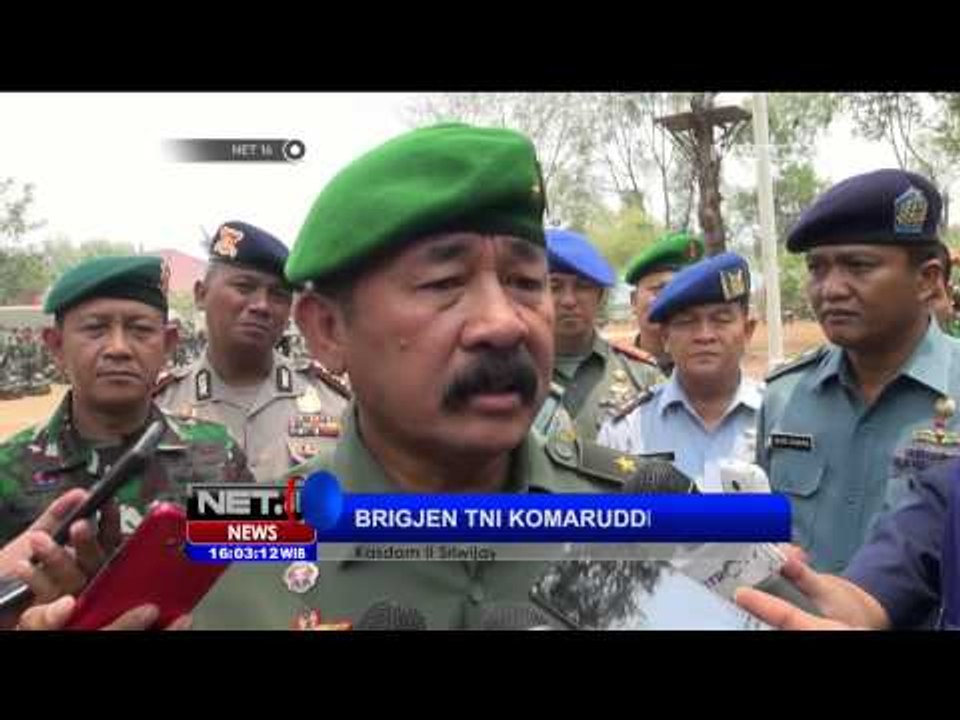 Ribuan Prajurit TNI Penanganan Kebakaran Lahan Tiba di Palembang - NET16