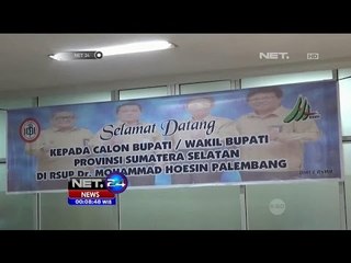 Tes Kesehatan Pilkada Sumatera Selatan Telan Biaya Rp 369 Juta dari APBD - NET24