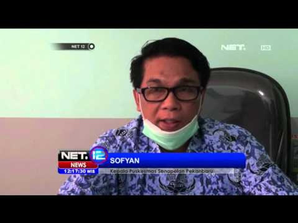 Posko Kesehatan Penanganan Kabut Asap - NET12
