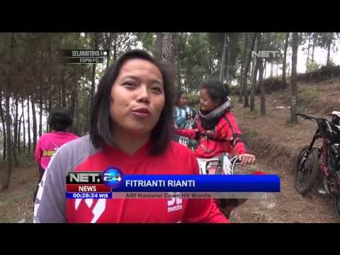 Ratusan Peserta Meriahkan Kejurnas Downhill di Batu Malang - NET24