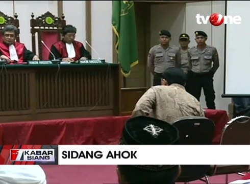 Sidang Ahok ke-16 Hadirkan 7 Saksi dari Pihak Terdakwa