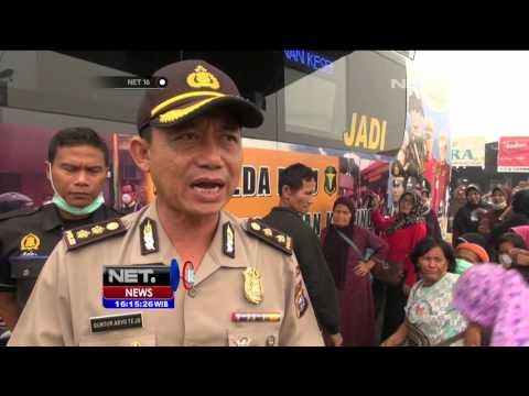 Tim Dokter Polda Riau Kirim Bus Kesehatan untuk Penderita ISPA - NET16