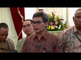 Seluruh pimpinan KPK datangi istana kepresidenan 27 Februari 2015  - NET12