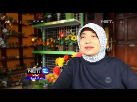 Kreasi Unik Bunga dari Limbah Kantong Plastik - NET12