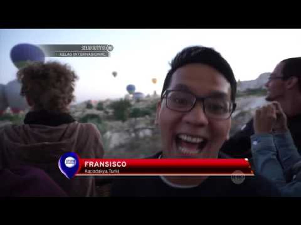 Balon Udara di Kapodakya, Turki - NET12