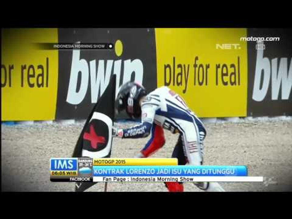 Kontrak Lorenzo Jadi Isu yang Ditunggu - IMS