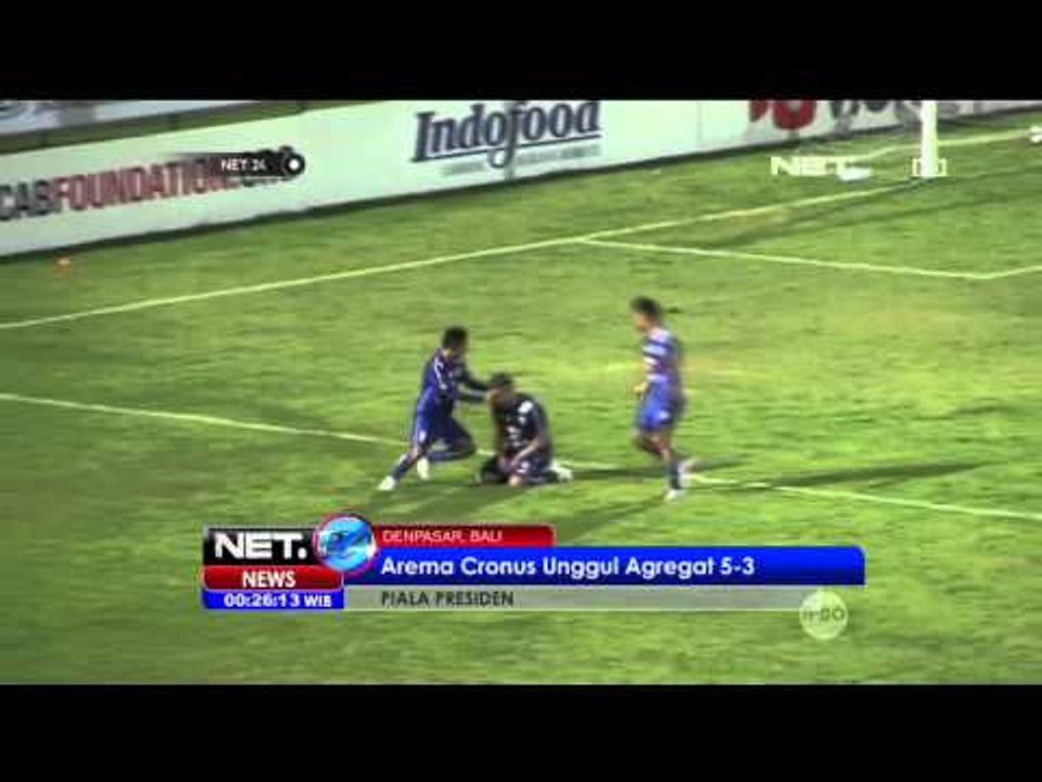 Tim Arema Cronus Berhasil Melaju ke Semifinal Piala Presiden 2015 - NET24