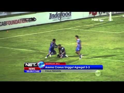 Tim Arema Cronus Berhasil Melaju ke Semifinal Piala Presiden 2015 - NET24