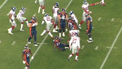 All 22: Giants-Broncos Week 6 play 2