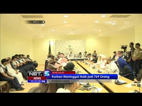 Kementerian Arab Saudi Umumkan Jumlah Korban Musibah Mina Menjadi 769 Orang - NET5