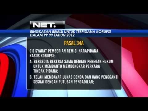 Rencana Kemenkumham Remisi dan Pembebasan Bersyarat Terpidana Korupsi - NET16