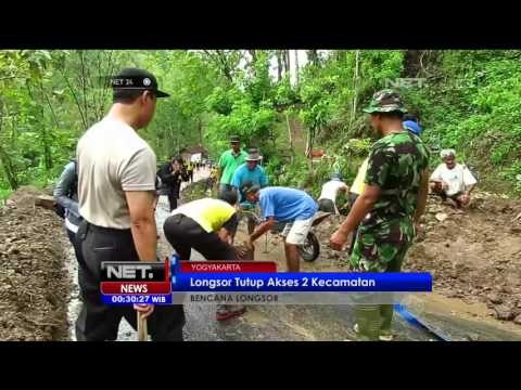Tebing Setinggi 25 Meter di Yogyakarta Longsor - NET24