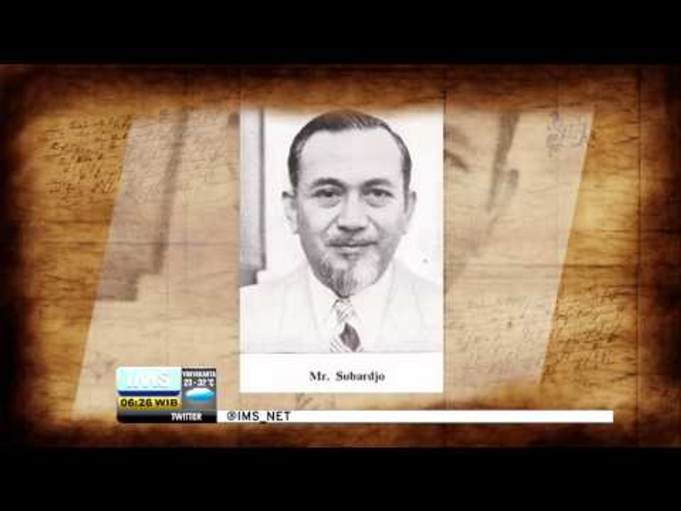 Today's History 23 Maret 1896 Achmad Soebarjo lahir - IMS